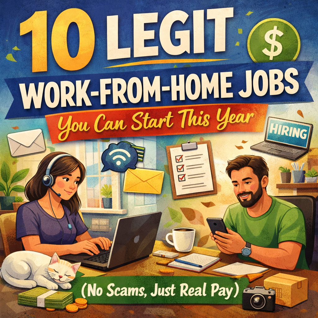 Legit Work-From-Home Jobs 